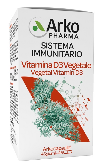 ARKOCPS VITAMINA D3 VEGETALE 45 CAPSULE - Farmacia Dott. Pasquale Russo