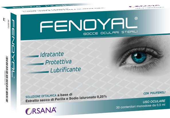 GOCCE OCULARI FENOYAL 30 CONTENITORI MONODOSE DA 0,5 ML - Farmacia Dott. Pasquale Russo