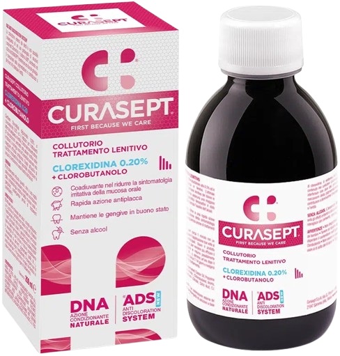 CURASEPT COLLUTORIO ADS DNA TRATTAMENTO LENITIVO 200 ML - Farmacia Dott. Pasquale Russo