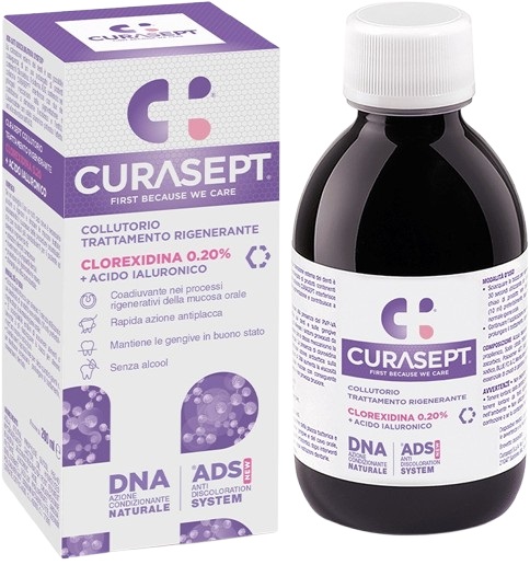 CURASEPT COLLUTORIO ADS DNA TRATTAMENTO RIGENERANTE 200 ML - Farmacia Dott. Pasquale Russo
