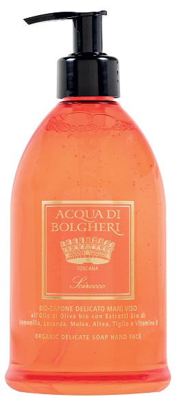 ACQUA DI BOLGHERI SAPONE DELICATO BIO SCIROCCO 500 ML - Farmacia Dott. Pasquale Russo