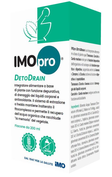IMOPRO DETODRAIN 200 ML - Farmacia Dott. Pasquale Russo