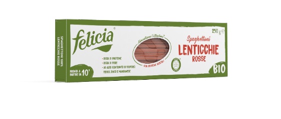 FELICIA SPAGHETTONI LENTICCHIE ROSSE 250 G - Farmacia Dott. Pasquale Russo