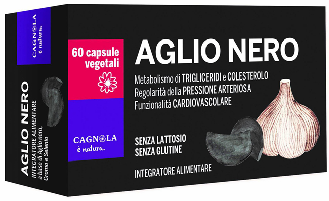 AGLIO NERO 60 CAPSULE CAGNOLA - Farmacia Dott. Pasquale Russo