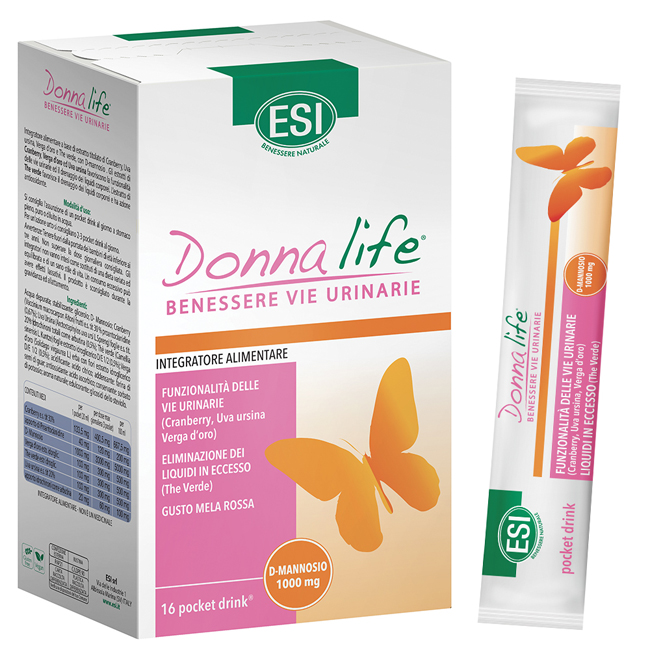 ESI DONNA LIFE VIE URINARIE 16 POCKET DRINK - Farmacia Dott. Pasquale Russo