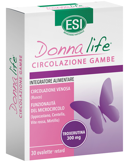 ESI DONNA LIFE CIRCOLAZIONE GAMBE 30 OVALETTE - Farmacia Dott. Pasquale Russo