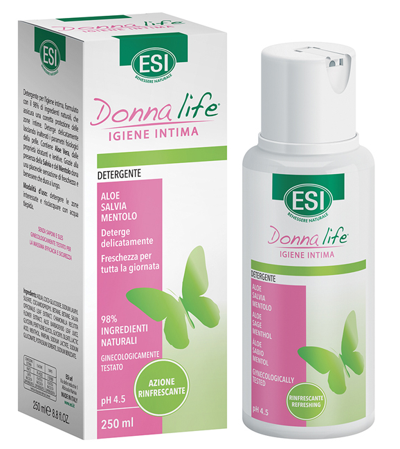 ESI DONNA LIFE DETERGENTE INTIMO RINFRESCANTE 250 ML - Farmacia Dott. Pasquale Russo