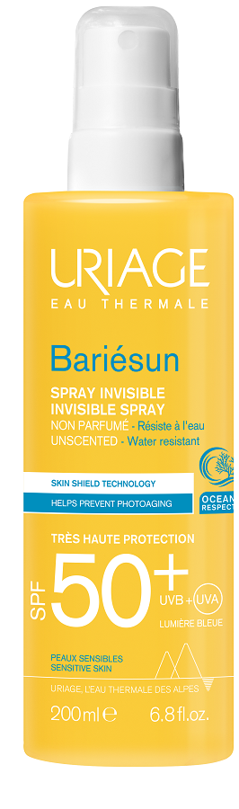 EAU THERMALE BARIESUN SPRAY INVISIBILE SENZA PROFUMO SPF 50+ 200 ML - Farmacia Dott. Pasquale Russo