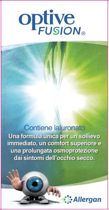 OPTIVE FUSION SOLUZIONE OFTALMICA 10 ML - Farmacia Dott. Pasquale Russo
