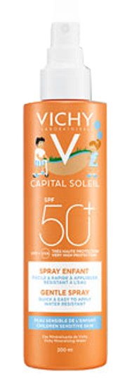 CAPITAL SOLEIL SPRAY KID WATER RESIST 50+ 200 ML - Farmacia Dott. Pasquale Russo