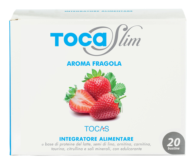 TOCASLIM FRAGOLA 20 BUSTINE - Farmacia Dott. Pasquale Russo