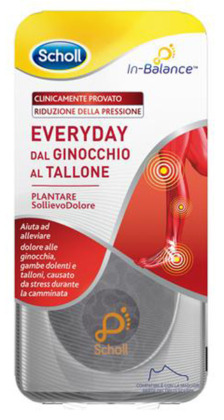 PLANTARE SOLLIEVO DOLORE DA GINOCCHIO A TALLONE SCHOLL IN BALANCE EVERYDAY M - Farmacia Dott. Pasquale Russo