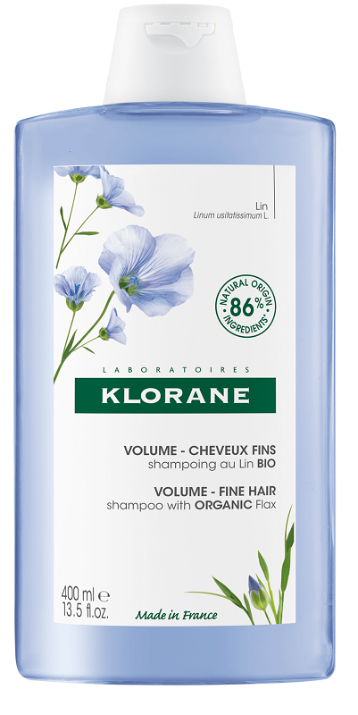KLORANE SHAMPOO VOLUME FINE HAIR CON LINO 400 ML - Farmacia Dott. Pasquale Russo
