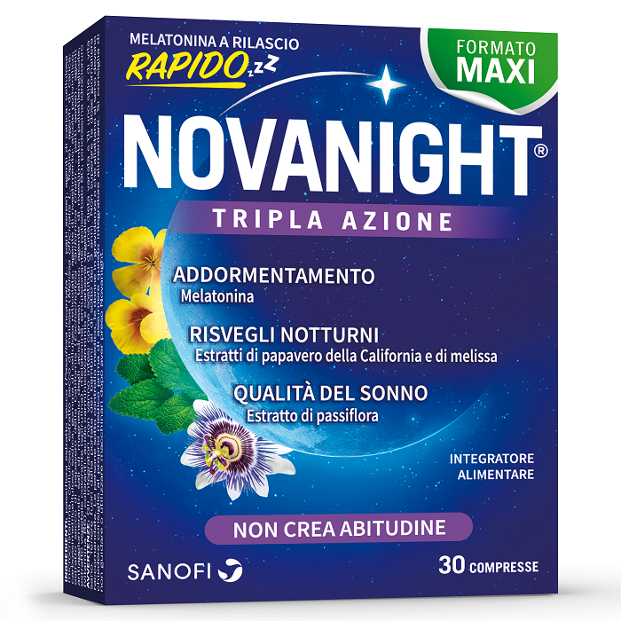 NOVANIGHT 30 COMPRESSE RILASCIO RADIDO NEW - Farmacia Dott. Pasquale Russo