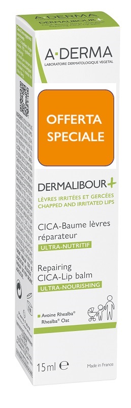 DERMALIBOUR + CICA BALSAMO LABBRA 15 ML - Farmacia Dott. Pasquale Russo