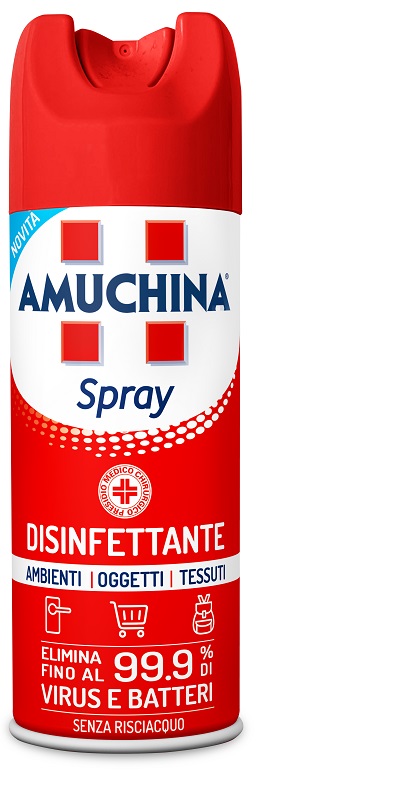 AMUCHINA SPRAY AMBIENTI OGGETTI TESSUTI 400 ML - Farmacia Dott. Pasquale Russo