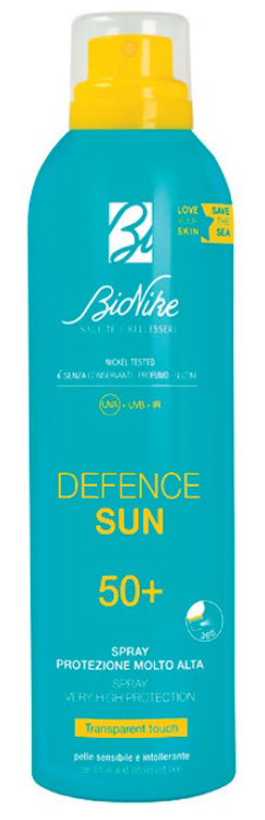 DEFENCE SUN SPRAY TRANSPARENT TOUCH 50+ 200 ML - Farmacia Dott. Pasquale Russo