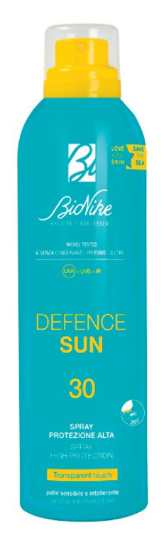 DEFENCE SUN SPRAY TRANSPARENT TOUCH 30 200 ML - Farmacia Dott. Pasquale Russo