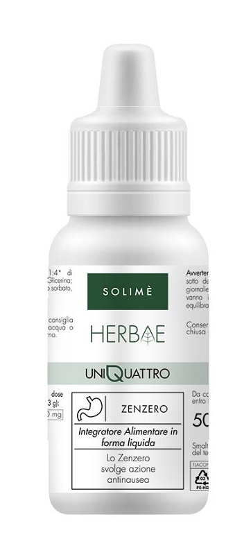UNIQUATTRO ZENZERO 50 ML - Farmacia Dott. Pasquale Russo