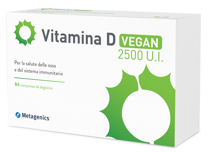 VITAMINA D 2500 UI VEGAN 84 COMPRESSE - Farmacia Dott. Pasquale Russo