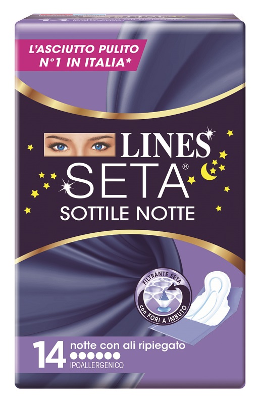 LINES SETA SOTTILE NOTTE CON ALI 14 PEZZI - Farmacia Dott. Pasquale Russo