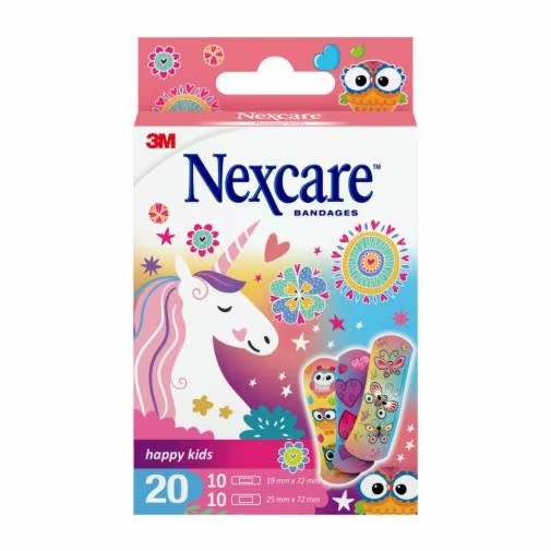 CEROTTO NEXCARE HAPPY KIDS MAGIC BAMBINE 20 PEZZI - Farmacia Dott. Pasquale Russo