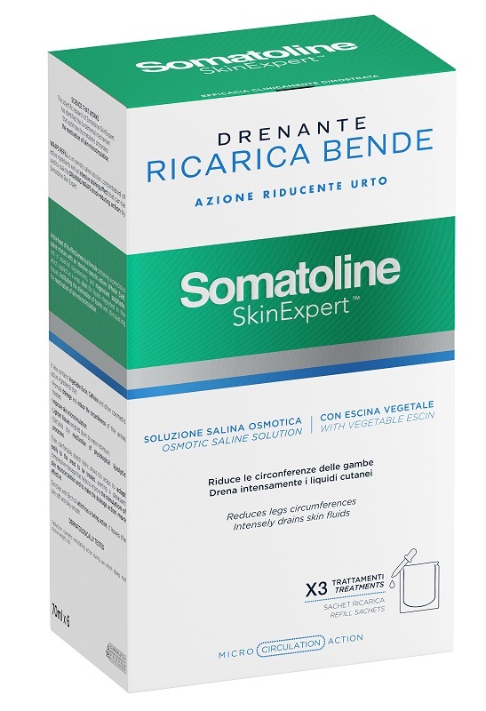SOMATOLINE SKIN EXPERT BENDE SNELLENTI DRENANTI KIT RICARICA - Farmacia Dott. Pasquale Russo