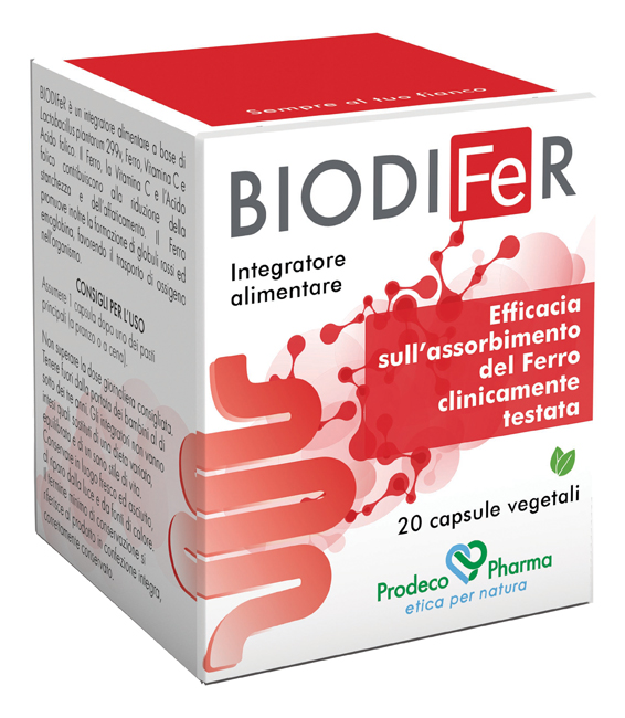 BIODIFER 20 CAPSULE VEGETALI - Farmacia Dott. Pasquale Russo