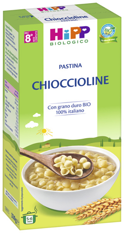 HIPP BIO PASTINA CHIOCCIOLINE 320 G - Farmacia Dott. Pasquale Russo
