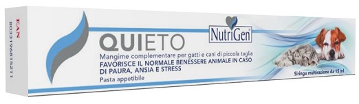 QUIETO PASTA CANI/GATTI 15 ML NUTRIGEN - Farmacia Dott. Pasquale Russo
