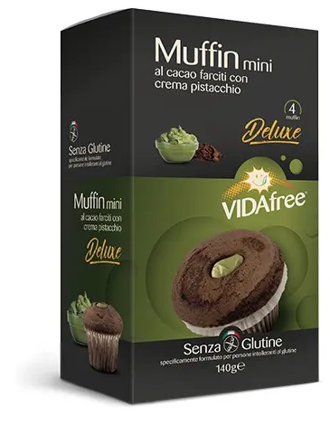 VIDAFREE MINIMUFFIN CREMA PISTACCHIO 140 G - Farmacia Dott. Pasquale Russo