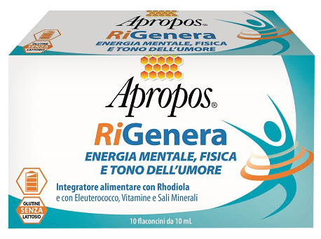 APROPOS RIGENERA ENERGIA FISICA E MENTALE 10 FLACONCINI 10 ML - Farmacia Dott. Pasquale Russo