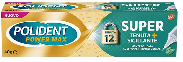 POLIDENT SUPER TENUTA+SIGILLANTE MENTA DELICATA ADESIVO PROTESI DENTALE 40 G - Farmacia Dott. Pasquale Russo
