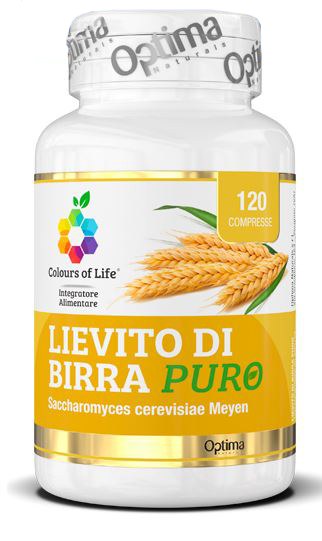 COLOURS OF LIFE LEVITO DI BIRRA PURO 120 COMPRESSE 400 MG - Farmacia Dott. Pasquale Russo