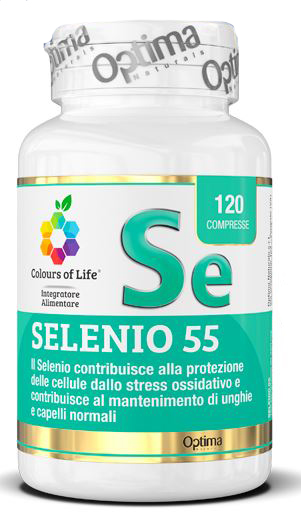 COLOURS OF LIFE SELENIO 55 120 COMPRESSE 350 MG - Farmacia Dott. Pasquale Russo