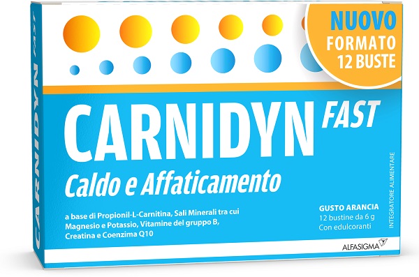 CARNIDYN FAST 12 BUSTINE - Farmacia Dott. Pasquale Russo
