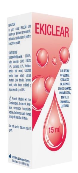 EKICLEAR GOCCE OCULARI 15 ML - Farmacia Dott. Pasquale Russo