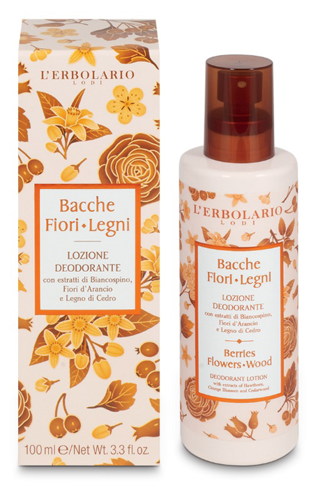 BACCHE FIORI LEGNI LOZIONE DEODORANTE 100 ML - Farmacia Dott. Pasquale Russo