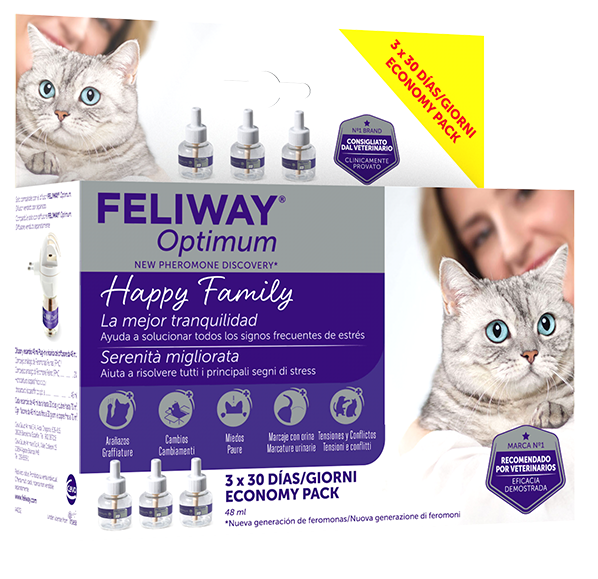 FELIWAY OPTIMUM REFILL 3X48 ML - Farmacia Dott. Pasquale Russo