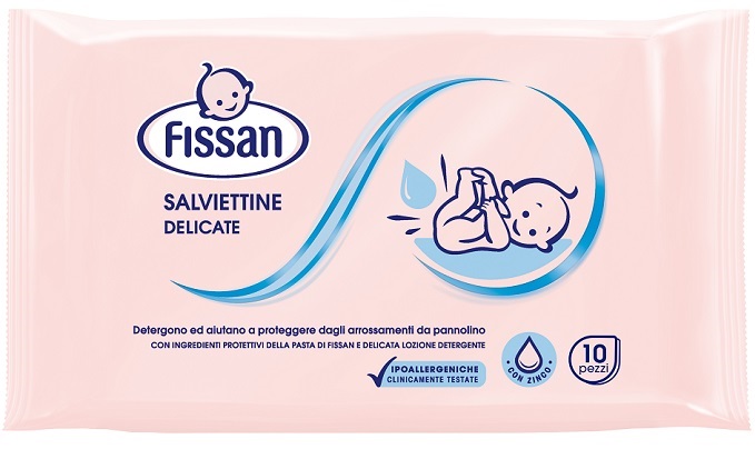 FISSAN SALVIETTE VIAGGIO 10 PEZZI - Farmacia Dott. Pasquale Russo