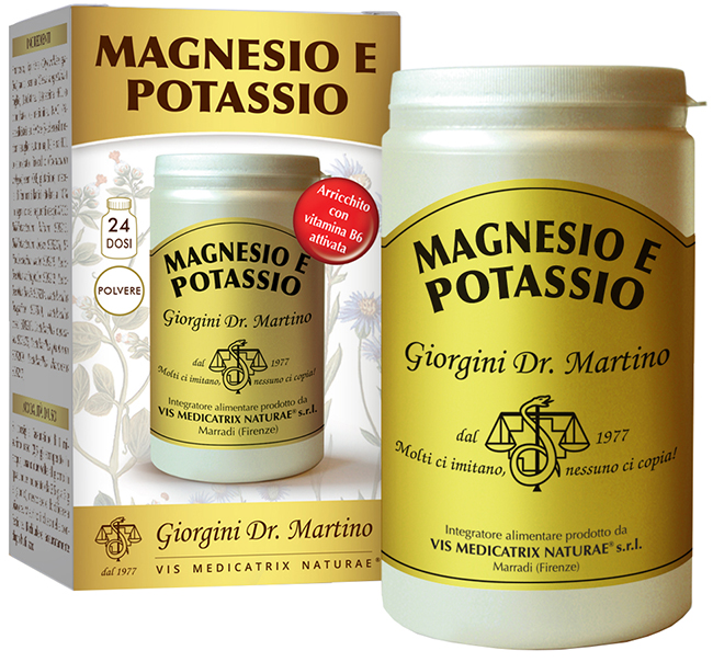 MAGNESIO E POTASSIO POLVERE 360 G - Farmacia Dott. Pasquale Russo