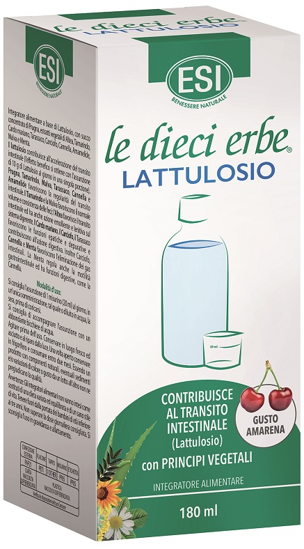 ESI LE DIECI ERBE LATTULOSIO 180 ML - Farmacia Dott. Pasquale Russo