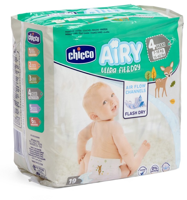 CHICCO PANNOLINI MAXI 19X6 - Farmacia Dott. Pasquale Russo