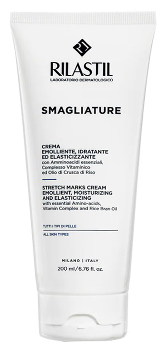 RILASTIL SMAGLIATURE CREMA EMOLLIENTE IDRATANTE ED ELASTICIZZANTE 200 ML - Farmacia Dott. Pasquale Russo
