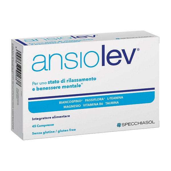 ANSIOLEV 45 COMPRESSE NUOVA FORMULA - Farmacia Dott. Pasquale Russo