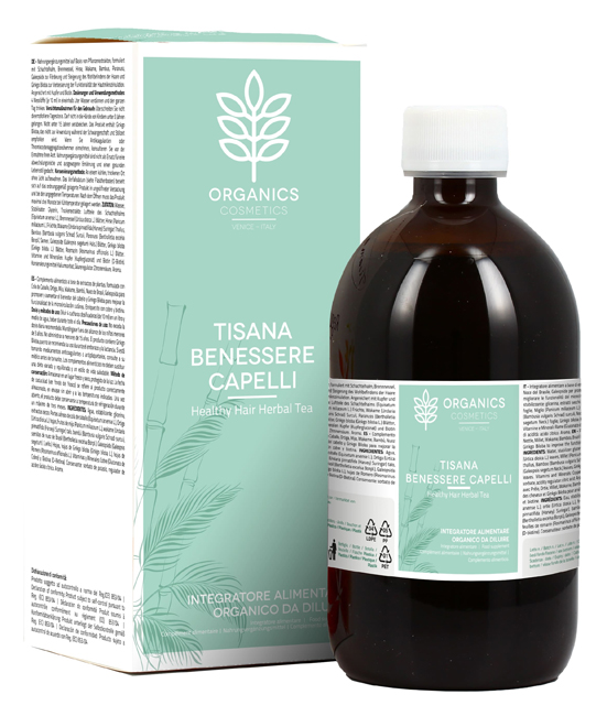 ORGANICS COSMETICS TISANA BENESSERE CAPELLI - Farmacia Dott. Pasquale Russo