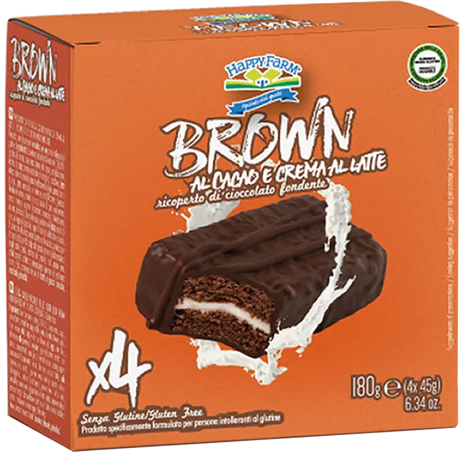 HAPPY FARM BROWN 4 PEZZI DA 45 G - Farmacia Dott. Pasquale Russo