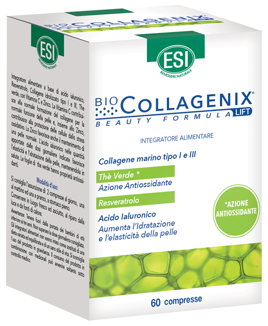 ESI BIOCOLLAGENIX ANTIOSSIDANTE 60 COMPRESSE - Farmacia Dott. Pasquale Russo
