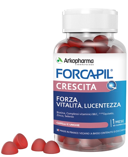 FORCAPIL CRESCITA 60 GOMMOSI - Farmacia Dott. Pasquale Russo