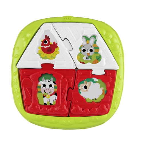 CHICCO GIOCO S2P 2IN1 HOUSE&FARM PUZZLE - Farmacia Dott. Pasquale Russo